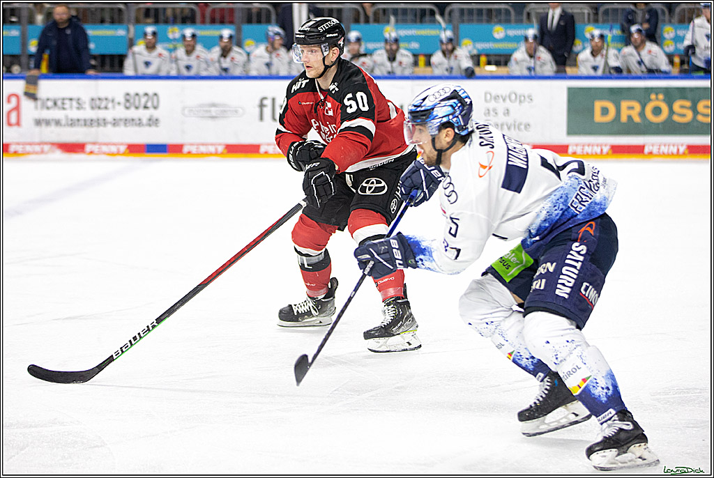 PENNY DEL; Koelner Haie- ERC Ingolstadt; Koeln, 19.12.2021